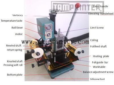 500W Manual Mini Hot Foil Stamping Machine