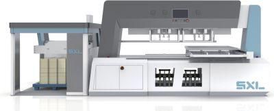 Double Heads Paper Cup Stripping Machine After Die-Cutting with Paper Collecting
