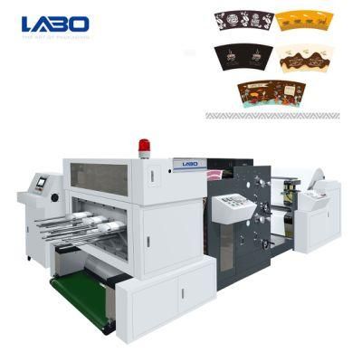 Paper Printing and Punching Machine with Stripping