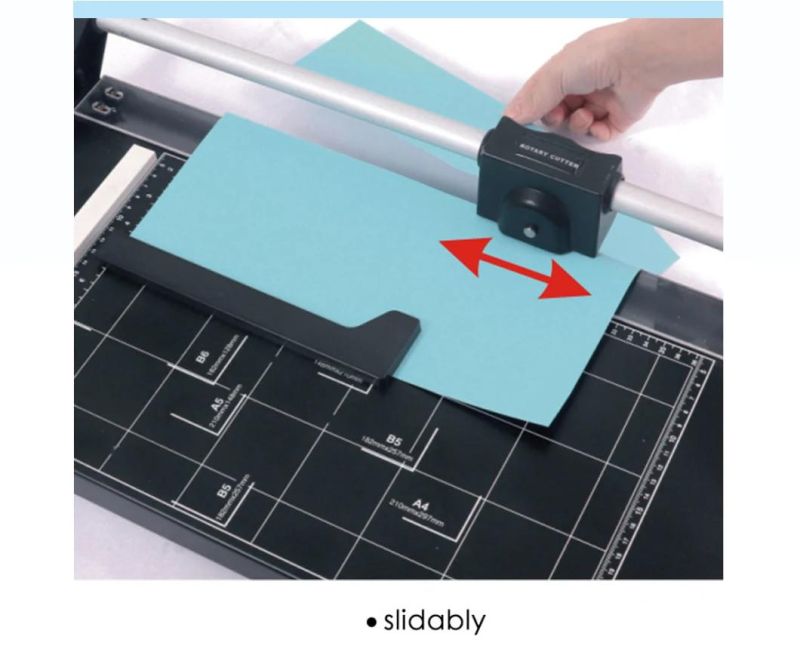 Foska Office Steel Plate Surface Paper Trimmer Cutter