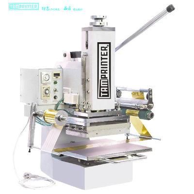 Manual Hot Foil Stamping Machine for Packing Paper Leather
