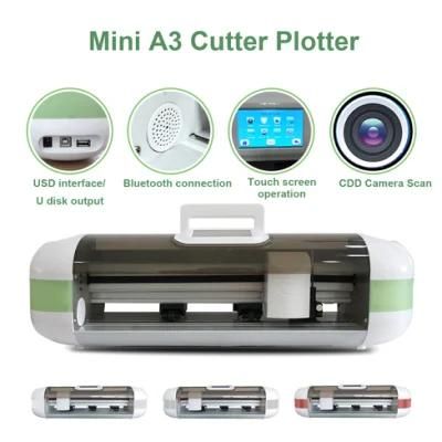 New Arrival of Mini A3 Size Cutter Plotter for Cutting Heat Transfer Vinyl