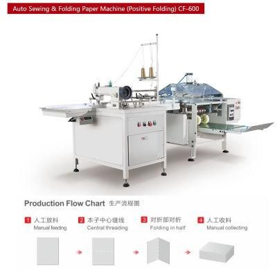 New Machine for Exercise Book Sewing &amp; Folding Use