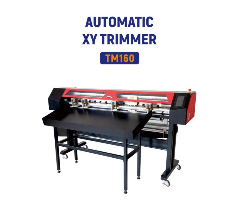 1600mm Xy Metal Blade Automatic Trimmer Cutting Machine for PVC Pet Plastic Film Trimmer Cutter