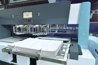 Folding Packing Box Waste Paper Stripping/Blanking Automatic Blanking and Collecting Machine