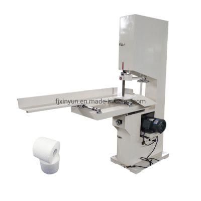 Toilet Tissue Paper Band Saw Cutter Roll Paper Cutting Machine
