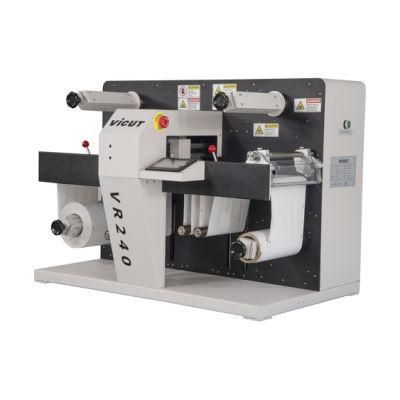 Rotary Automatic Adhesive Sticker Label Die Cutting Machine with Slitting