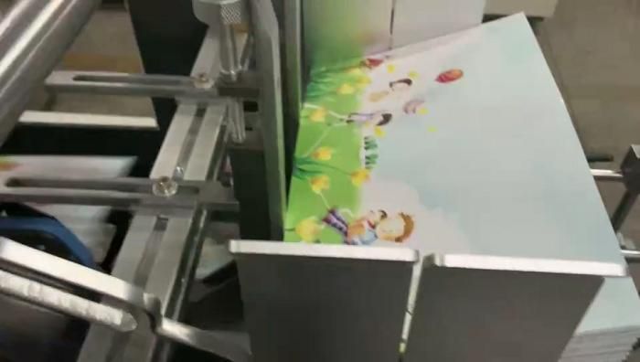 Cartoon Boardbook White Board Folding Machine