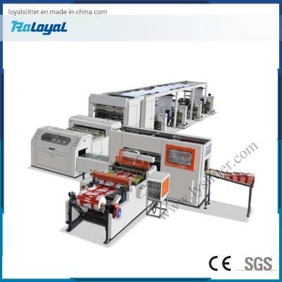 High Precision A4 A2 A3 Size Copier Paper Cutting Machine A4 Paper Sheeting Machine with Paper Ream Wrapping Packing Machine