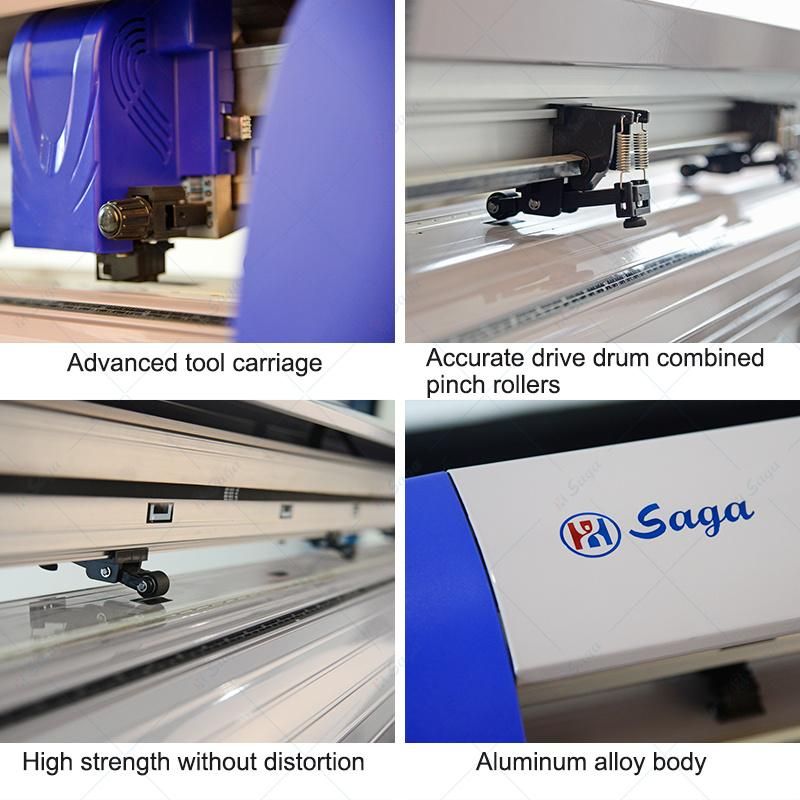 Vinyl Automatic Self-Glutinous Roll Cutting Stickers Graph Plotter with Arms