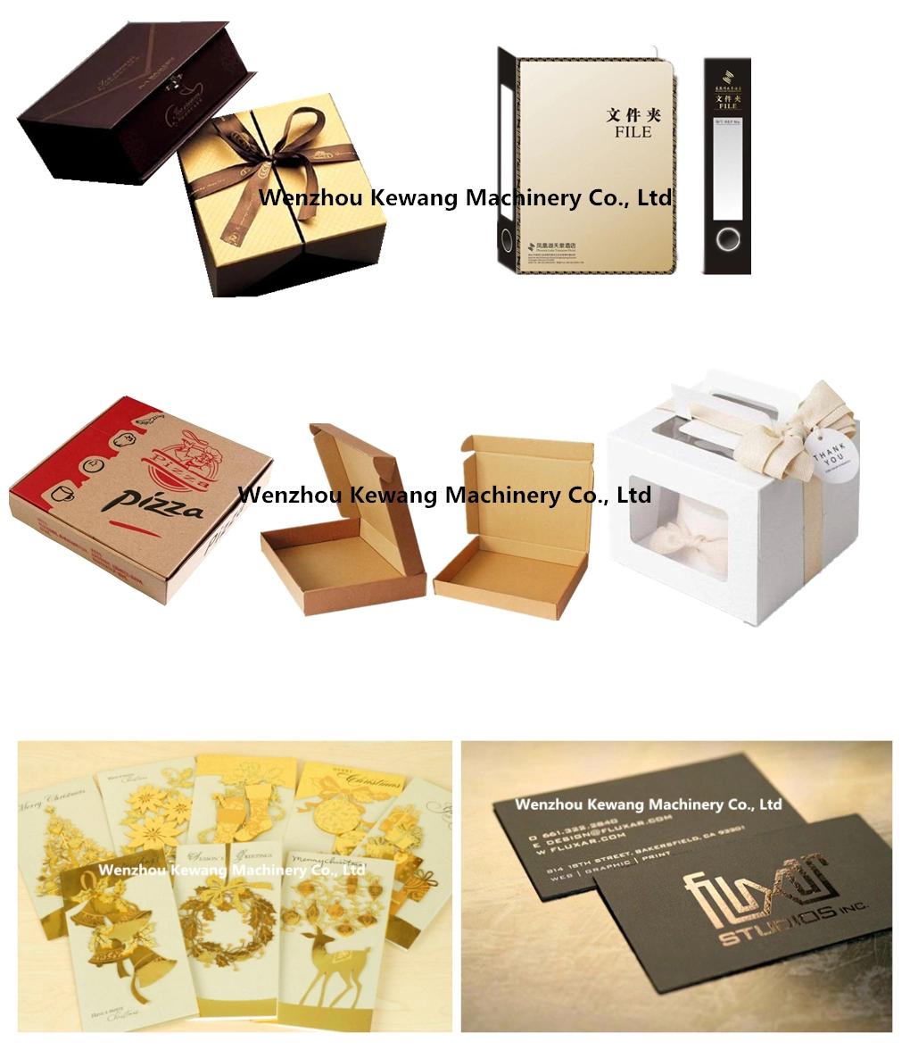 Hot Gold Foil Stamping and Die Cutting Machine