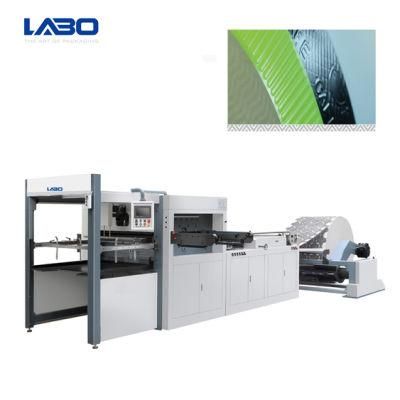 Disposable Box Products Flatbed Die Cutting Machine for Roll Paper