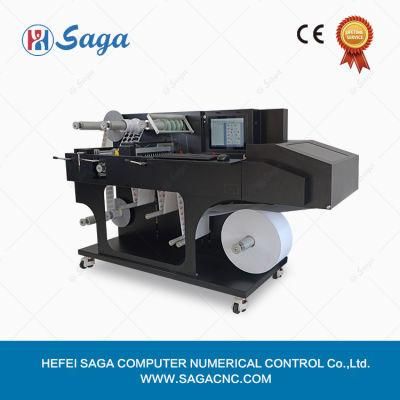 Saga All-in-One Label Finisher Rotary Print and Cut Cutter
