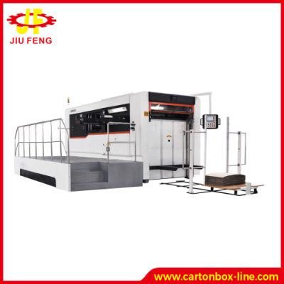Carton Box Automatic Flat Bed Die Cutter Creasing and Stripping Machine