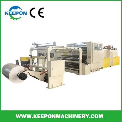 Keepon Automatic Jumbo Paper Roll Sheeter Rotary Paper Sheeting Machine Roll to Sheet Cross Cutting Machine Price