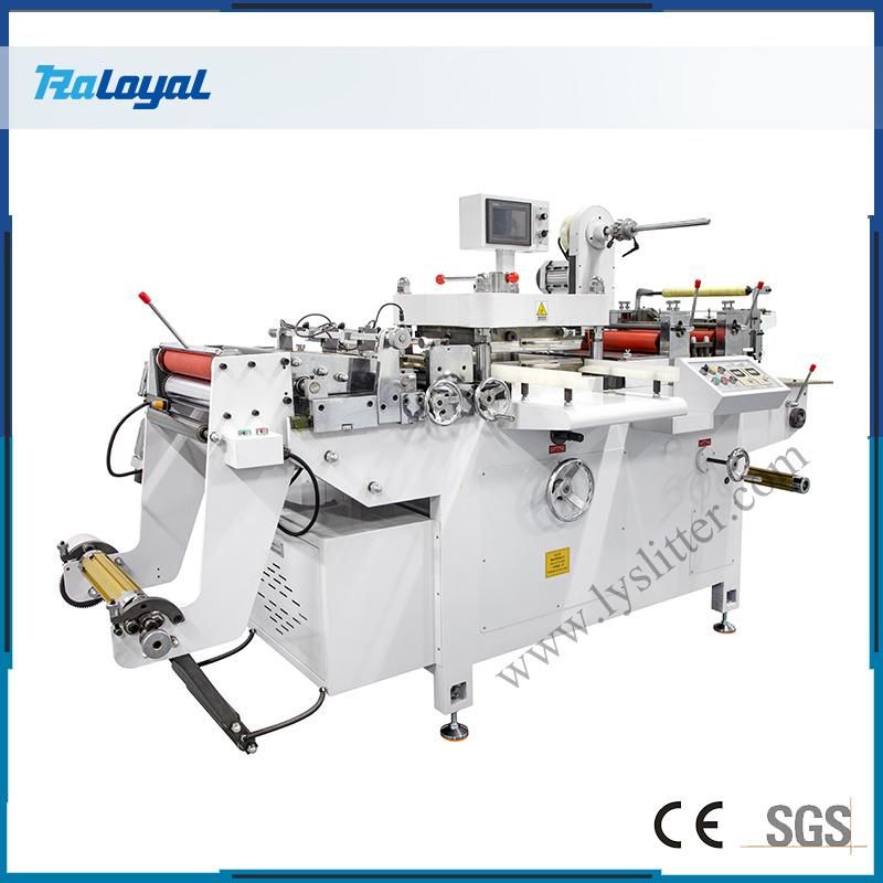 Automatic Platen Die Cutting Machine for Printed Labek Sticker.