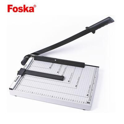 Foska Stationery Office Paper Trimmer Cutter with Line Ruler