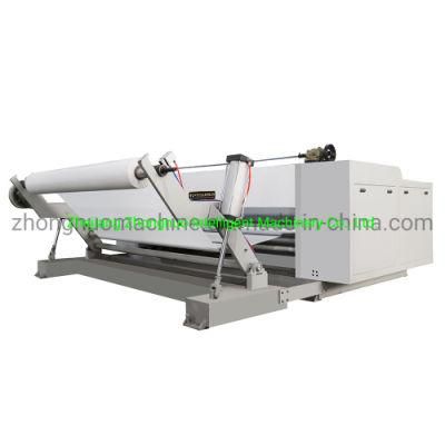High Speed Automatic Two in One Plastic Film Kraft Paper Embossing and Perforating Machine