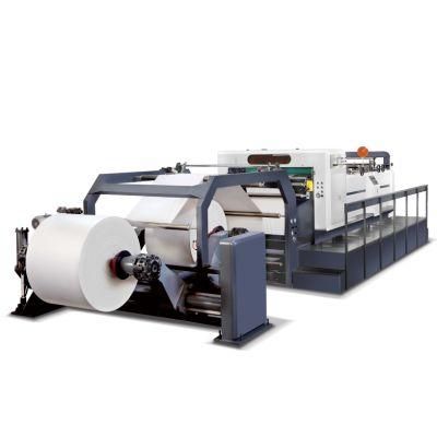 Drive Double Rotary Knife Sheet Cutting Printing Paper Double Offset Paper Cutter Jumbo Web Roll to Sheet Cutting with Two Roll