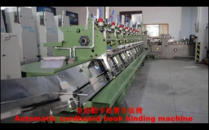 Chinese Kids Board Book Pressing and Fixing Machine