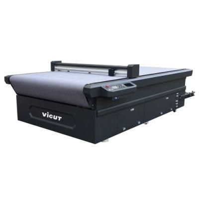 Car Wrap Vinyl Flatbed Knife Cutting Machines with CAD Cam Software