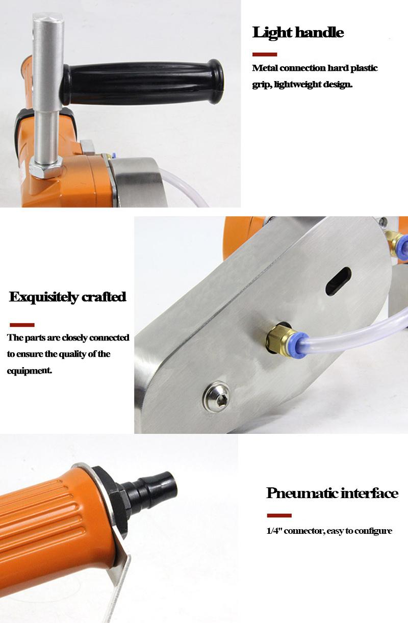 Handle Pneumatic Paperboard Carton Box Waste Stripper / Paper Edge Cutting Waste Stripping Tool