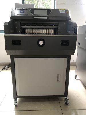 Front E4908t 490mm Automations Electric Programmed Paper Cutting Machine Paper Cutter Guillotine CE
