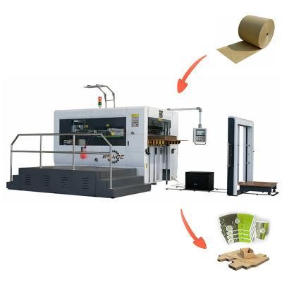 Ruihai Automatic Paper Cups Roll to Sheet Die Cutting Machine with Best Price
