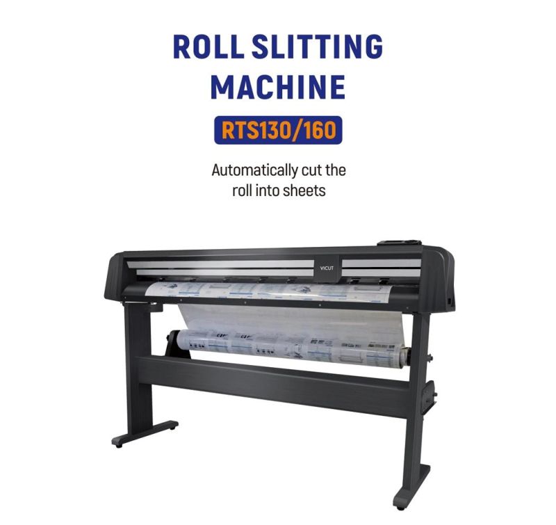 Rts130 Autofeeding Paper Roll to Sheet Cutting Machine for Cutting PP/Pet Roll to Sheet Rotary Slitting Machine