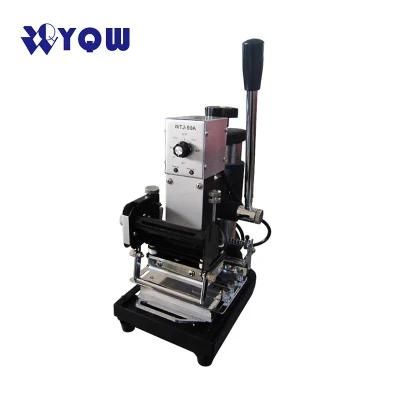 PVC Card Stamping Gilding Machine / Gold Tipping Machine / Heat Press Stamped
