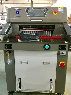 New Design Hydraulic Paper Cutting Machine A3 530mm H5310TV8 From Factory