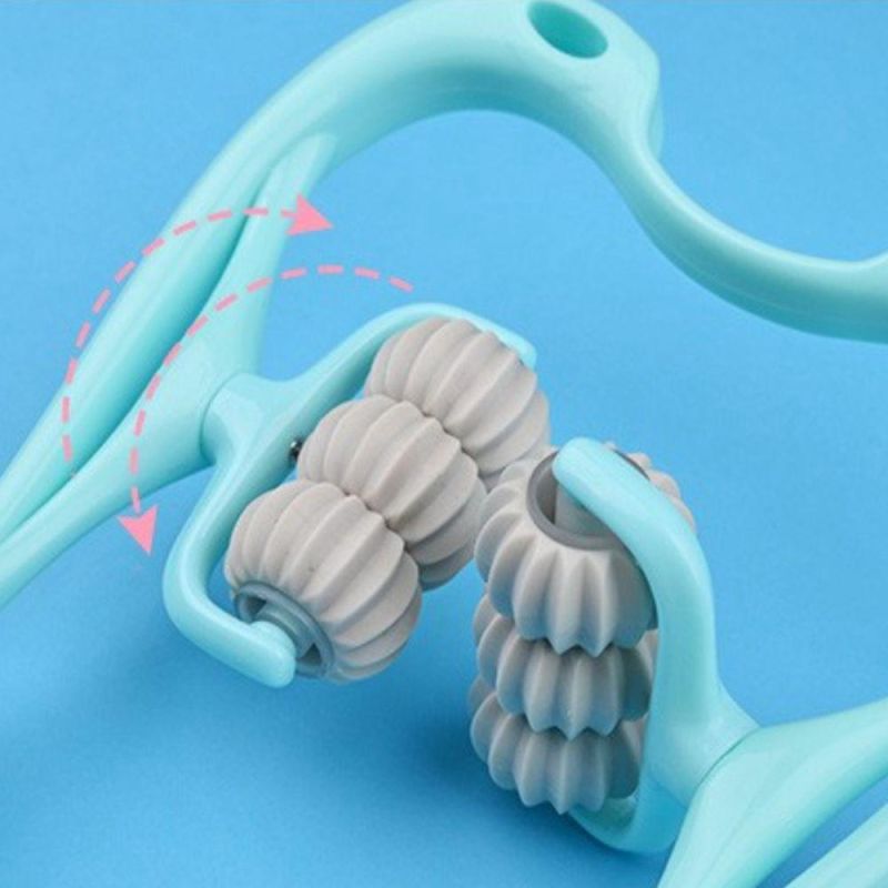 Multifunctional Six-Wheel Cervical Spine Neck Massage U-Shaped Neck Kneading Clamp Shoulder and Neck Rolling Massager Wbb15305