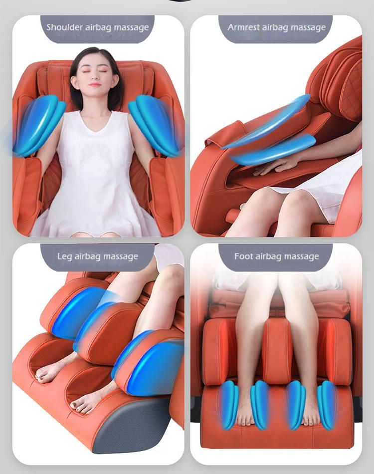 C101-SA Cheap 3D Zero Gravity Full Body Electronic Shiatsu Foot Massage Chair