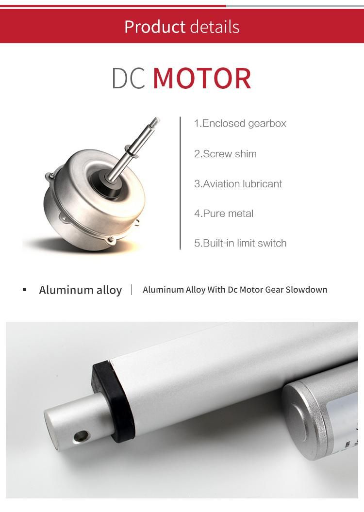 Xtl 450mm Stroke Electric Linear Actuator for Traction Bed