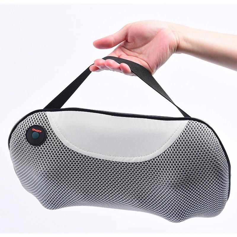 OEM Shiatsu Neck Back Massager Pillow with Heat Deep Tissue Kneading Massage for Back Neck Shoulder Stress Relax at Home Office