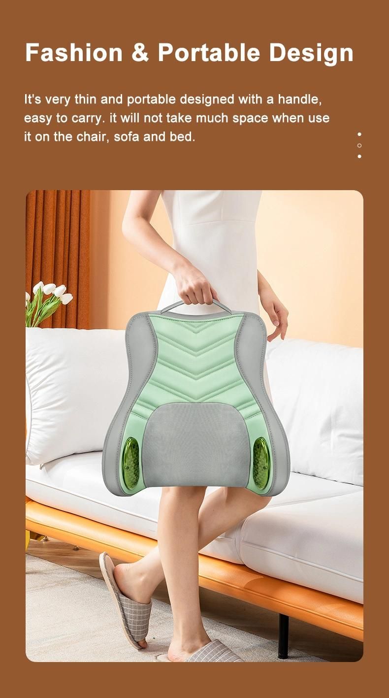 Fangao High Quality Body Relax Electronic Massage Cushion for Home