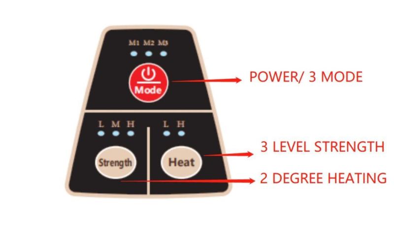 Shitasu Air Pressure Foot Massager Electric Full Foot Scraping Machine