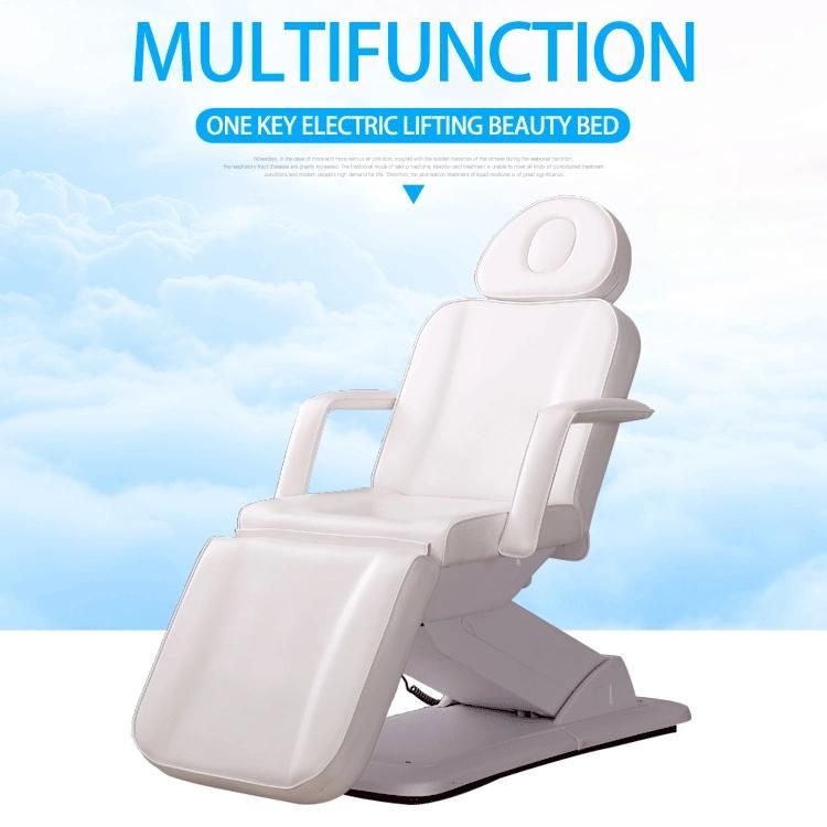 Mt Medical White Modern Luxury European Electric SPA Beauty Treatment Chair Bed