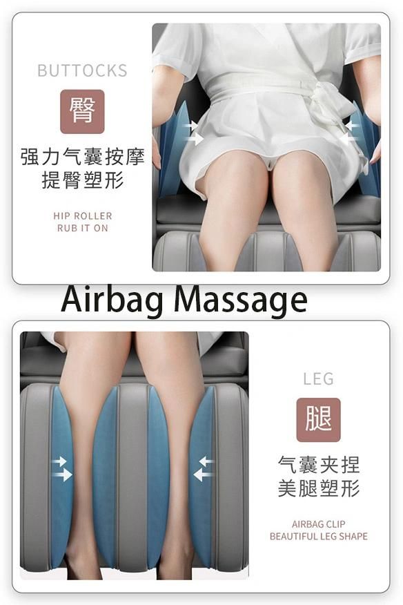 R1 Fuan Factory Zero Gravity Full Body Airbag Relax Cheap Mini Massage Chair for Japan & Korea &Vietnam