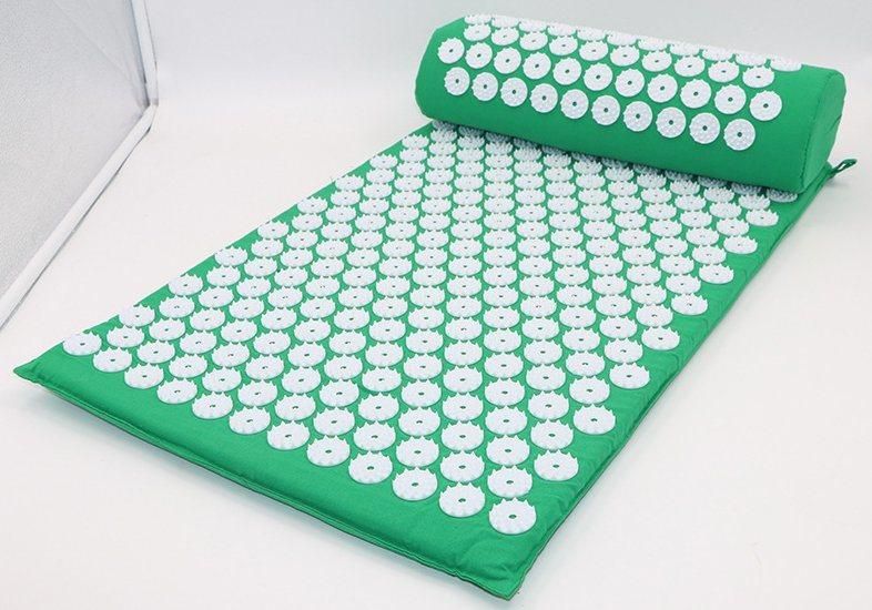 Acupressure Mat for Neck and Back Pain.