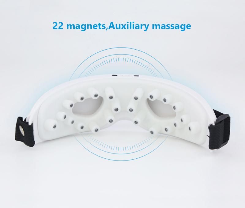 Custom Logo Cheapest Rechargeable Electric Magnet Vibration Eye Massager