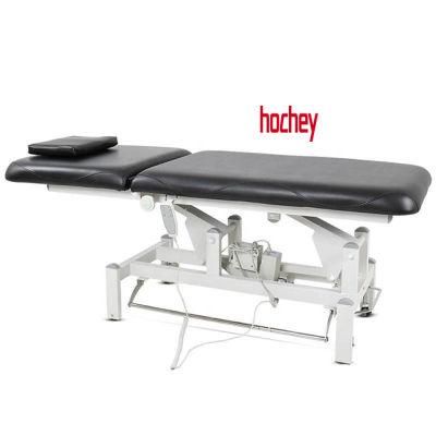 Hochey Medical Salon High Quality Physical Therapy Adjustable Electric Multistage Multi-Function Spine Sport Massage Treatment Beauty Bed