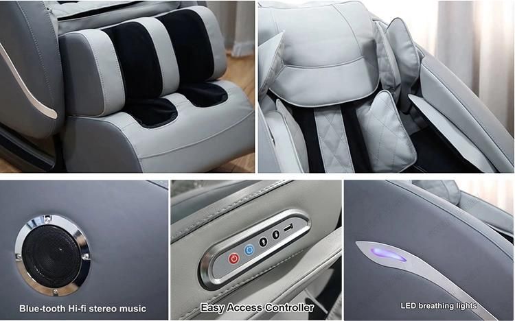 Electric Luxury SL Track Full Body Back Shiatsu 3D Zero Gravity Recliner Chair Massage