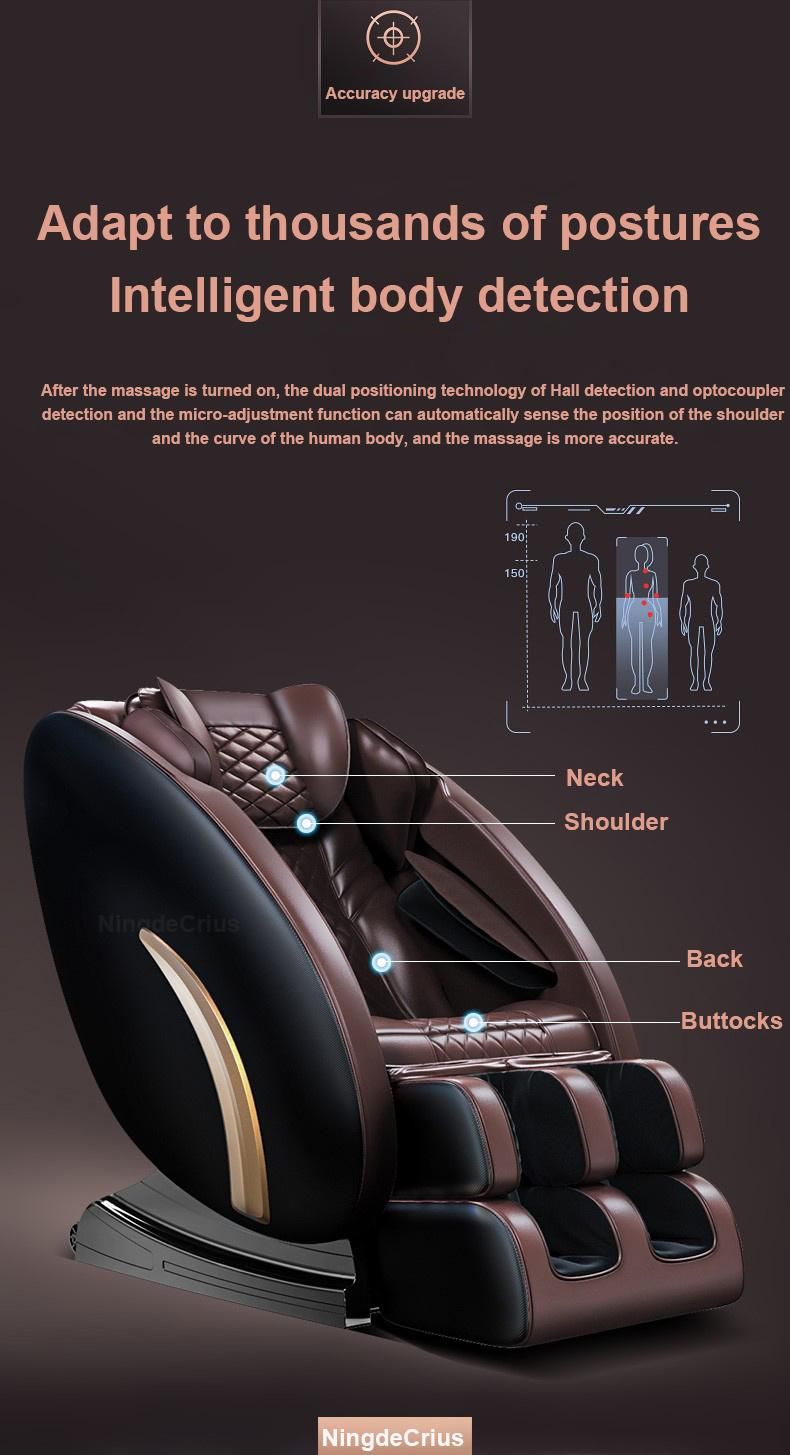 Japanese Best Sale Space Capsule 10 Sets Massage Program Zero Gravity Full Body SL Track Electric Luxury Shiatsu Massage Chair