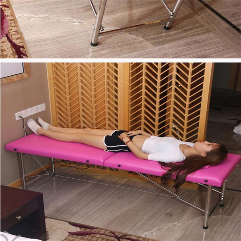 China Factory Soft Adjustable Height Facial SPA Bed Massage Table Massage Bed