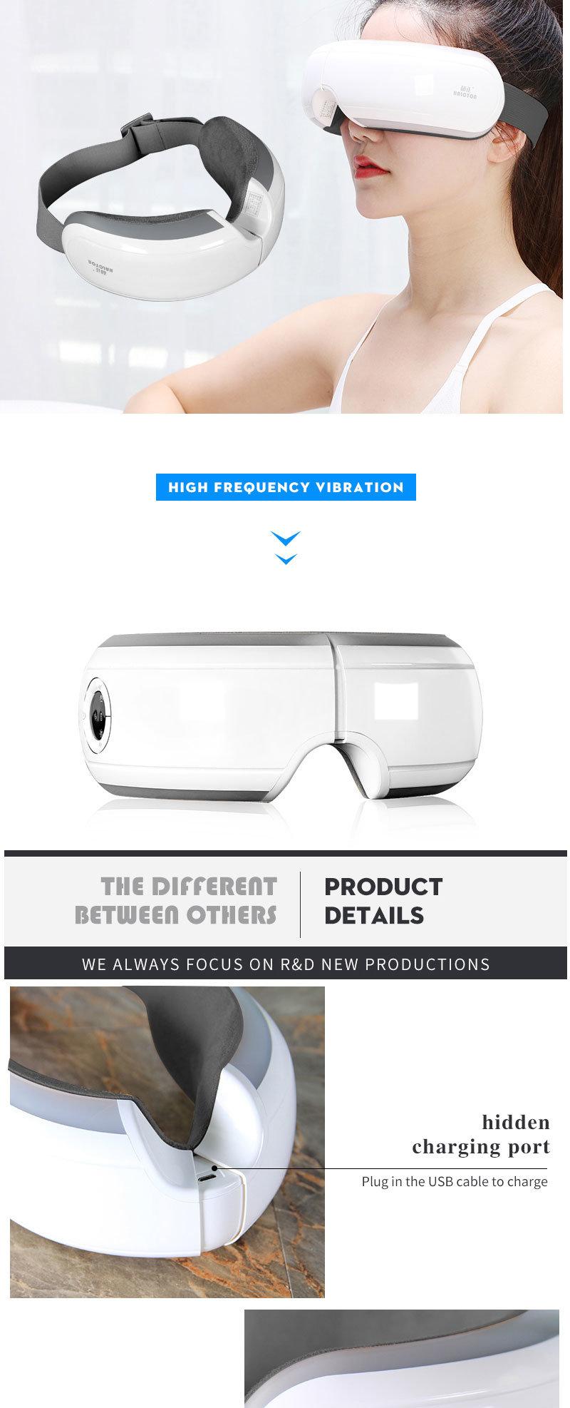 Hezheng Hot Facial Vibration Skin Tightening Device Anti-Wrinkle Remove Dark Circles Eye Care Massager Beauty Machine