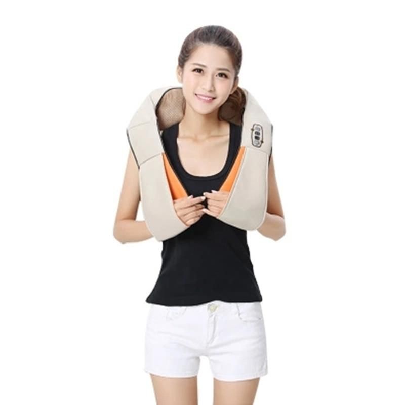 Multifunction Car or Household Electric Neck Shoulder Massager Heat Kneading Massage Neck Massager