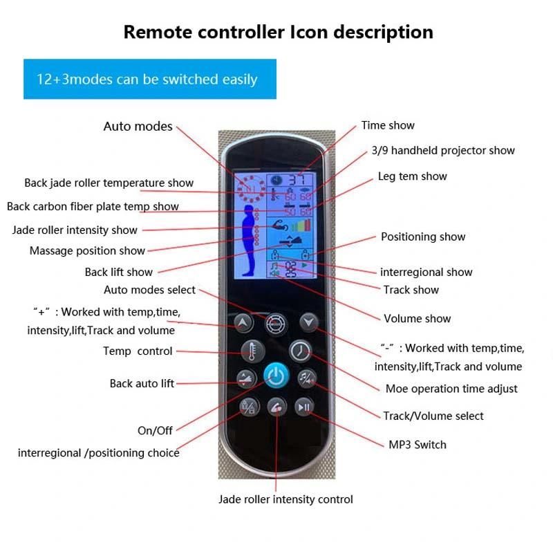 Korea 3D Jade Thermal Heating Massage Bed