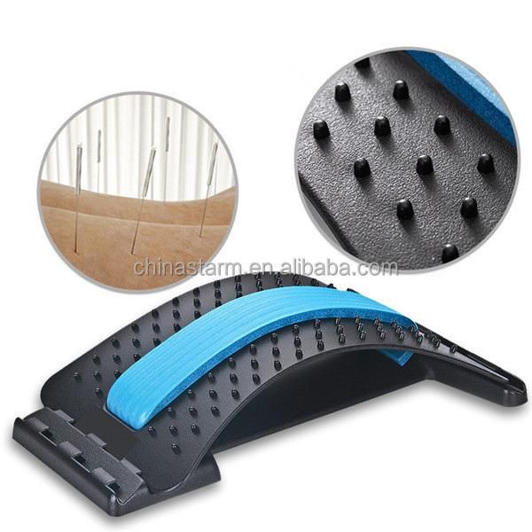 New Type Lumbar Support Colorful Back Massager for Body Building