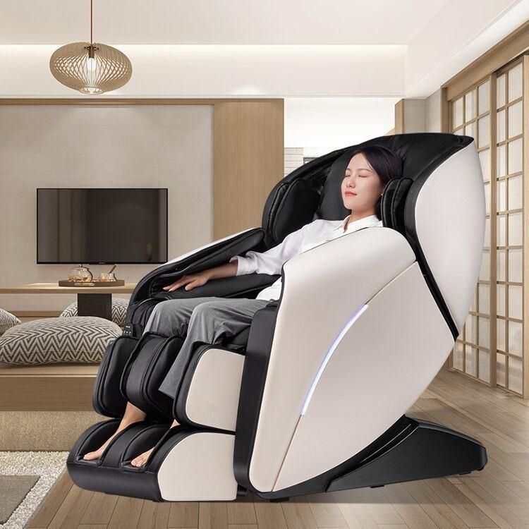 Electric Full Body L Track Luxury Zero Gravity Shiatsu Massage Chair with Music